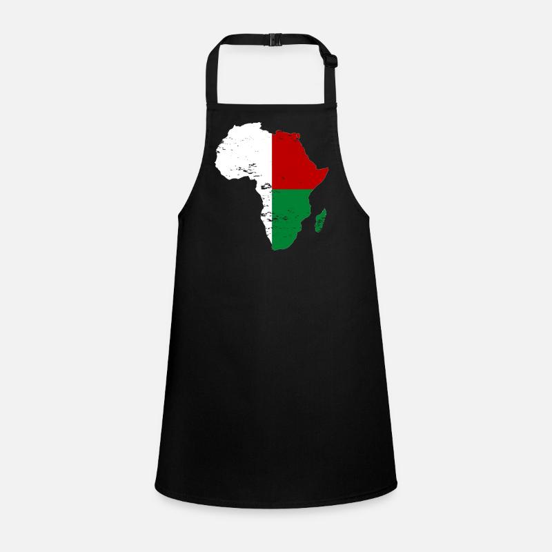 Drapeau de Madagascar Afrique Tablier Enfant