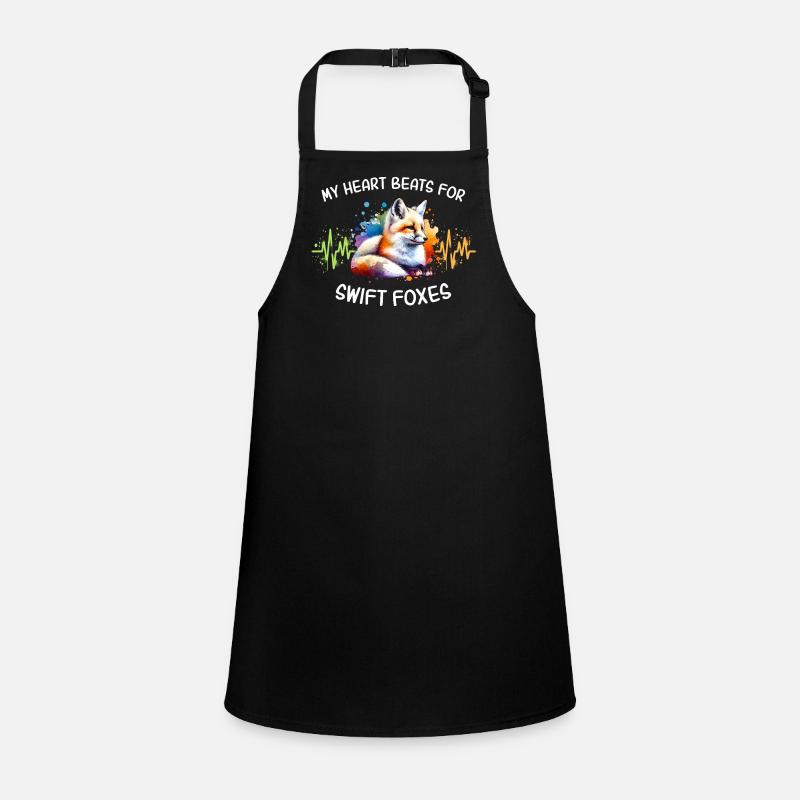Swift Fox Heart Line Children's Apron