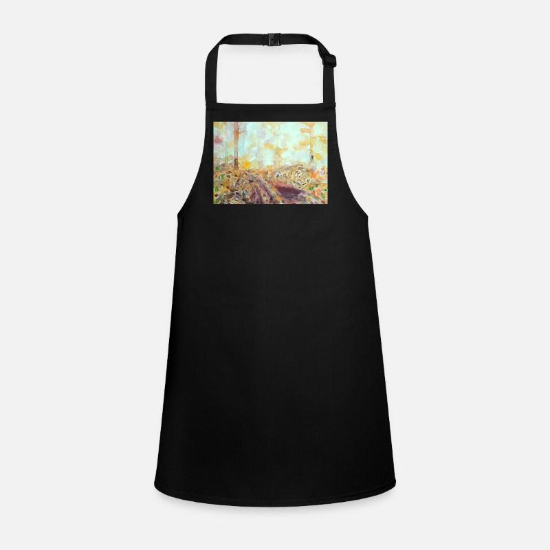 Forest watercolor landscape autumn Children's Apron
