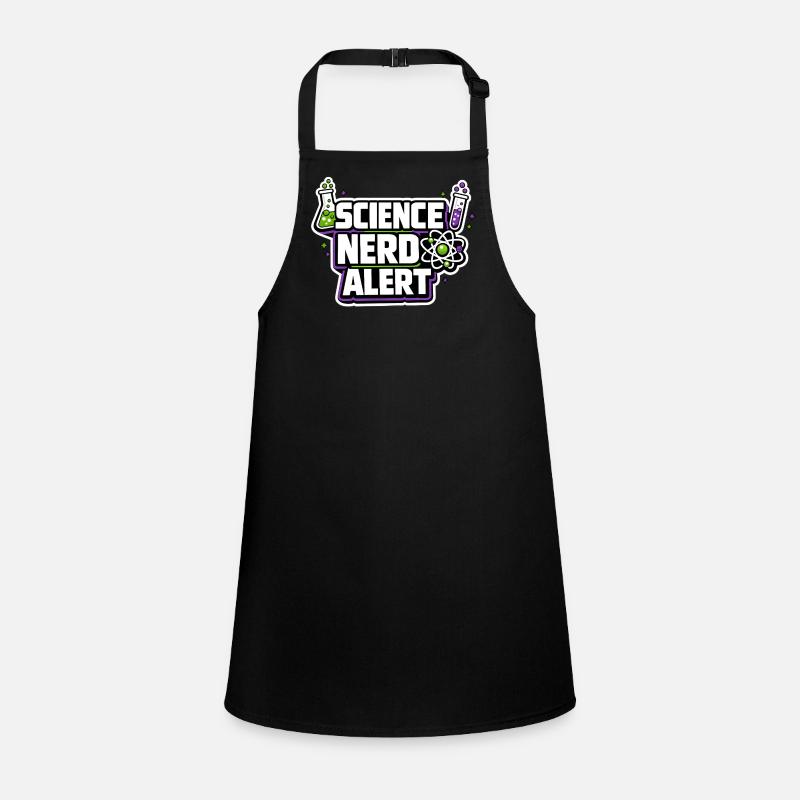 Science Nerd Alert Motiv Schürze für Kinder