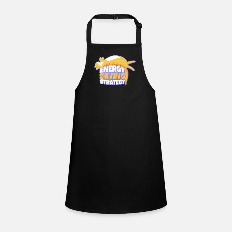 Energy Saving Strategy Mascot Children's Apron