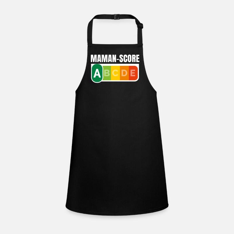 MAMAN-SCORE - Humour Maman Tablier Enfant