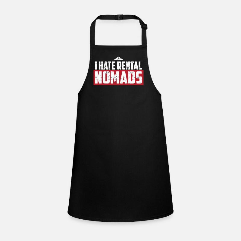 I hate rental nomads Children's Apron
