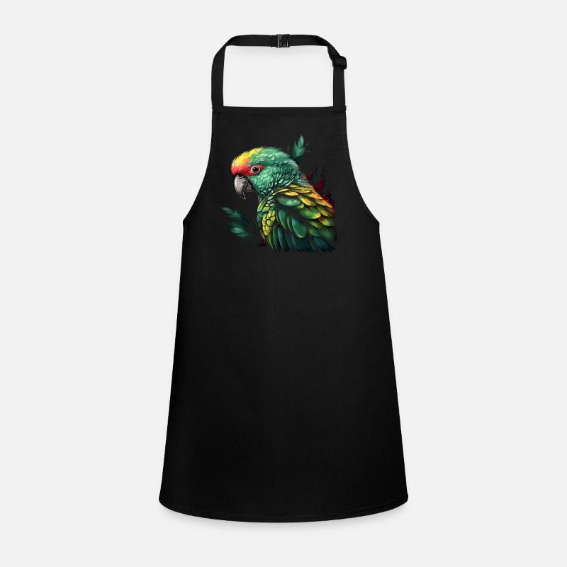 Parrot Bird Macaw Wilderness Children's Apron
