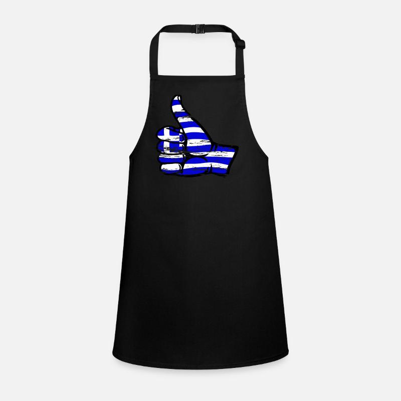 Greece Flag All Clear Icon Children's Apron