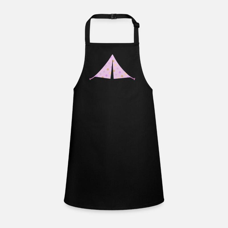 Tente Pink Dots Dots Camping Camper Girl Tablier Enfant