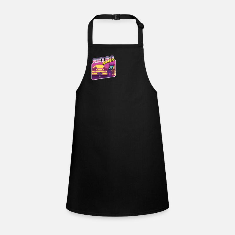 Retro Games Schürze für Kinder