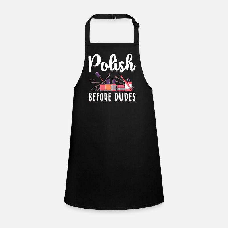 Painted fingernails Children's Apron