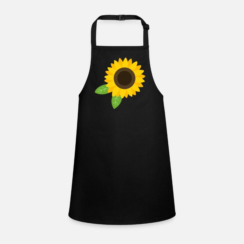 Sonnenblume Schürze für Kinder