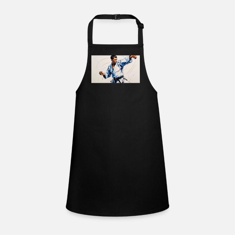 Kampfkunst und japanische Dynamik Schürze für Kinder