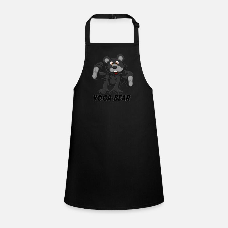 Yoga Bear Children's Apron