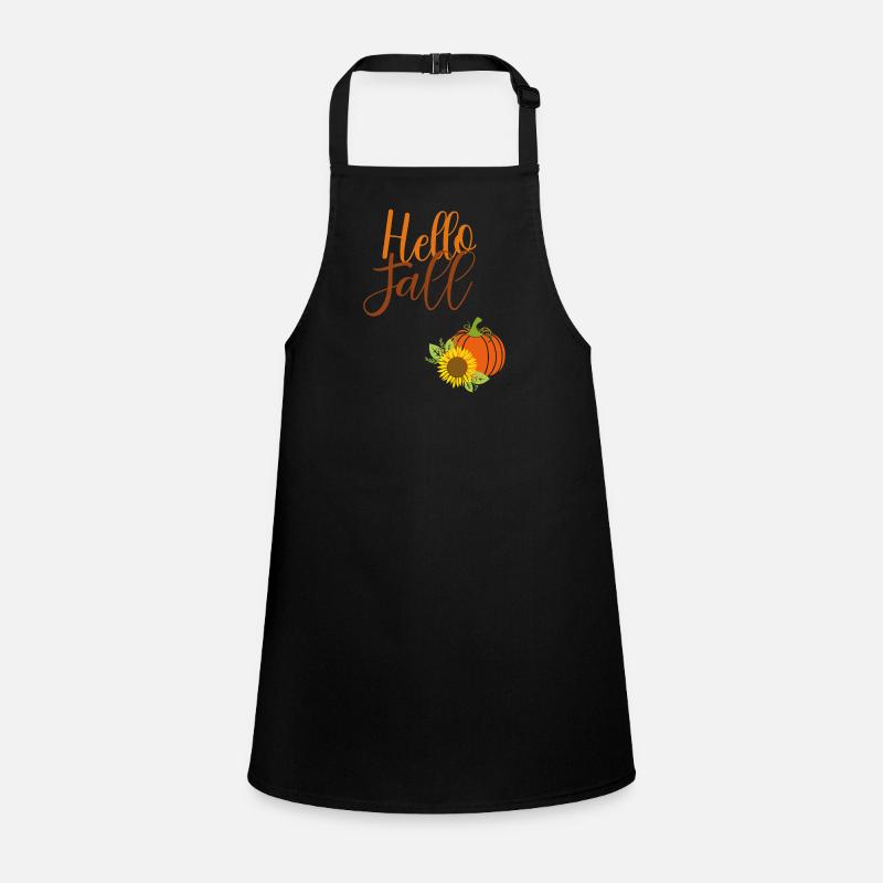 Hello autumn welcome shirt for autumn days Children's Apron
