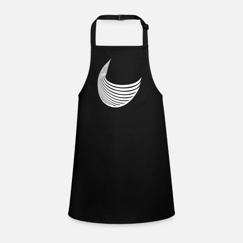 Geometric stripe wing Children's Apron