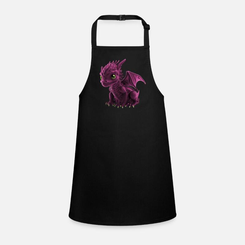 Pink Baby Dragon Children's Apron