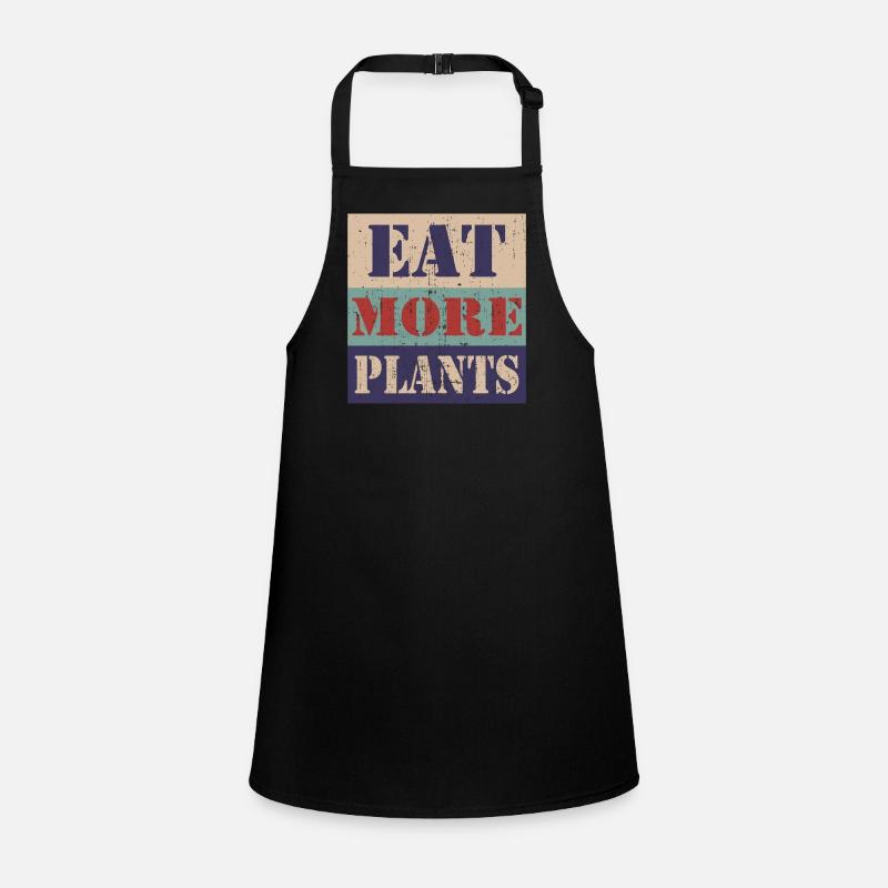 Mangez plus de plantes Tablier Enfant