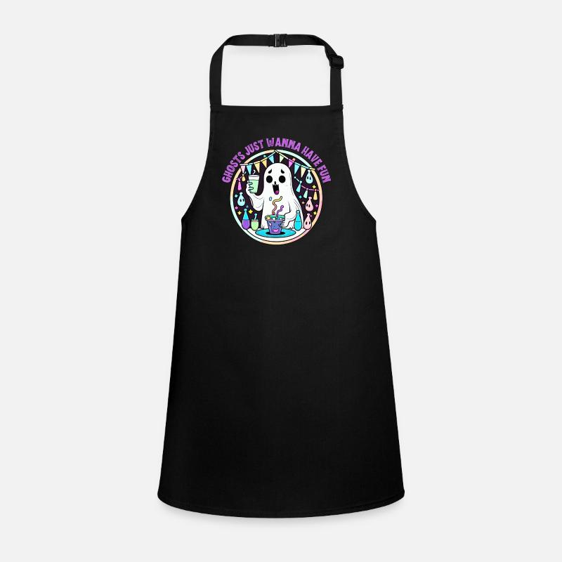 Ghosts just wanna have fun Children's Apron