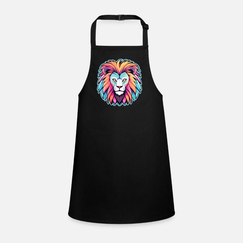Lion Drawing Children's Apron