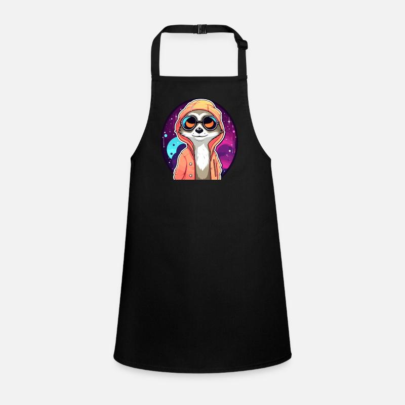 Meerkat Drawing Children's Apron