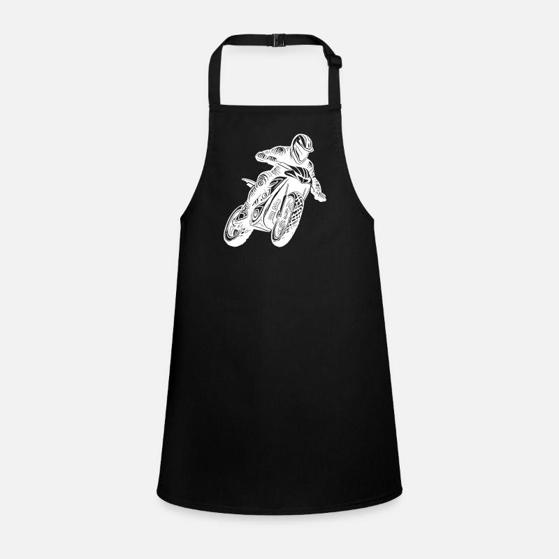 Motocycliste De Course Tout-Terrain Tablier Enfant