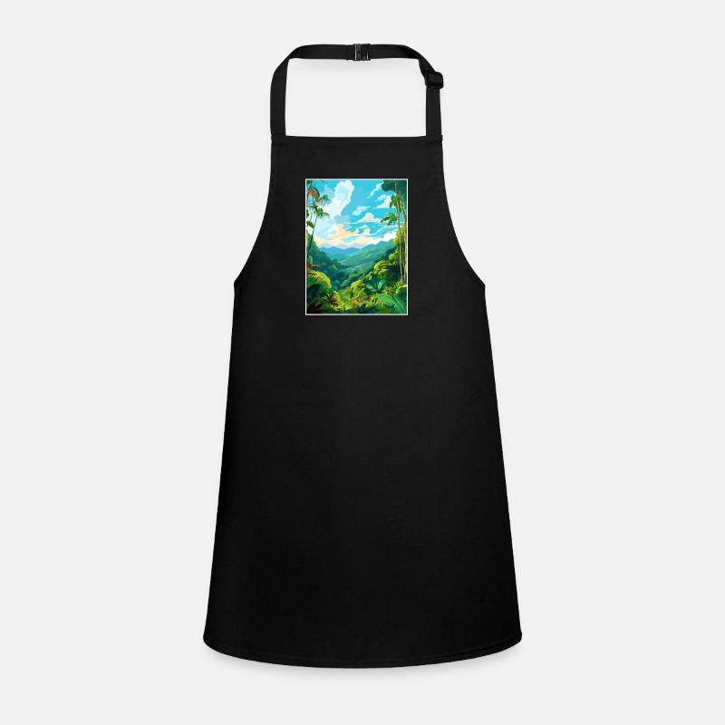 Amazone Rainforest Vintage voyage affiche Souvenir Tablier Enfant