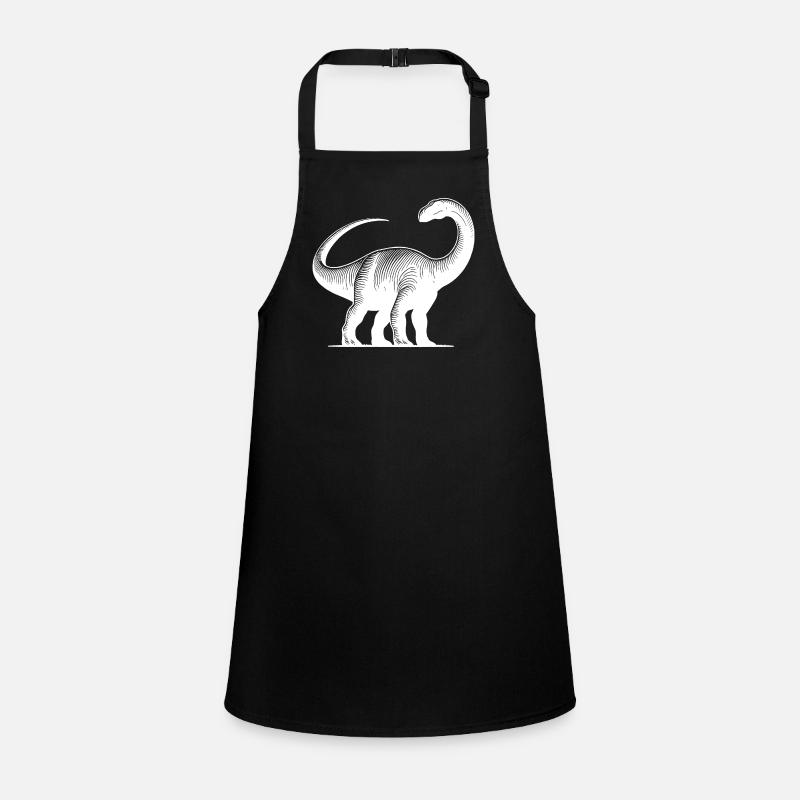 Gewaltiger Brachiosaurus Dino Dinosaurier Schürze für Kinder