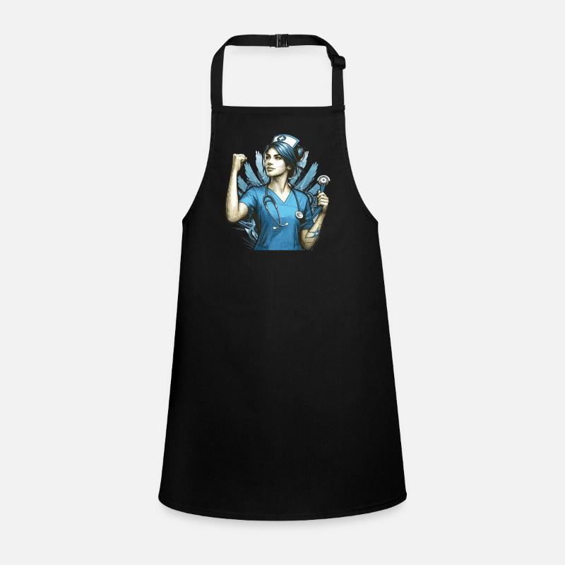 Nurse Victory Pose Gift Children's Apron