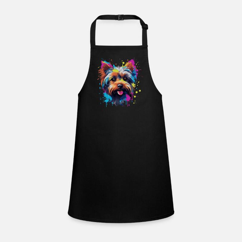 Drôle de Yorkshire Terrier Tablier Enfant