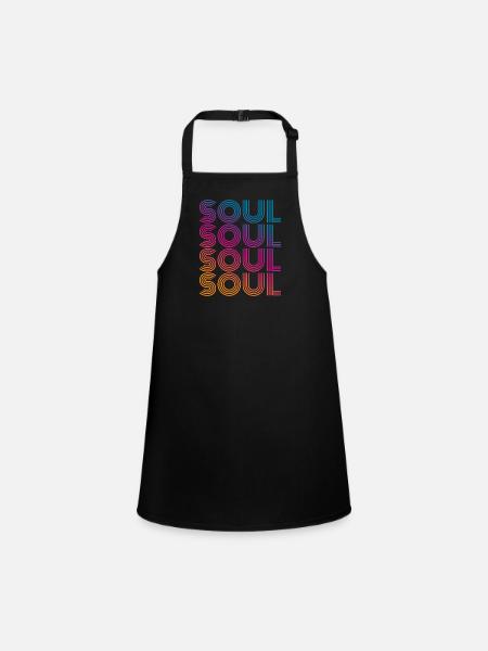 Soul vintage - Children's Apron - black - Front