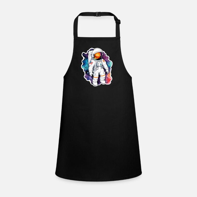 Aquarelle d’astronaute Aquarelle Tablier Enfant