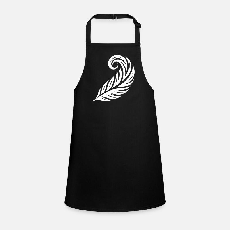 Curved Ink Pen Children's Apron