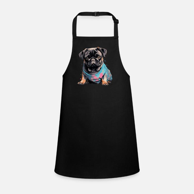 Cute Pug Children's Apron