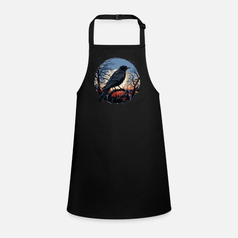 Raven Children's Apron