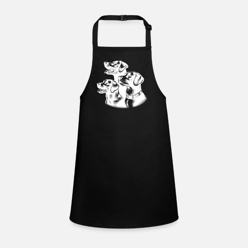 Small Dog Pack as Portrait Children's Apron