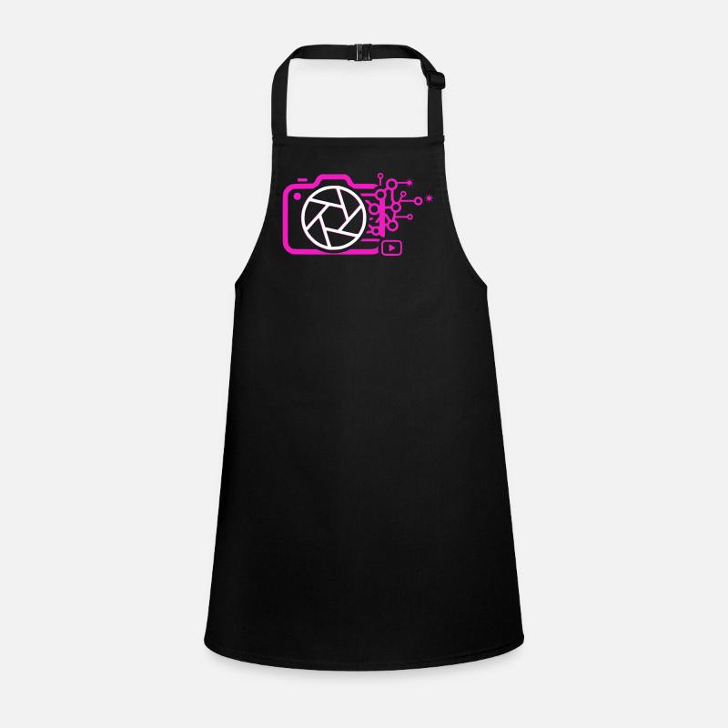 Digital Camera AI Art Tech Vector Children's Apron