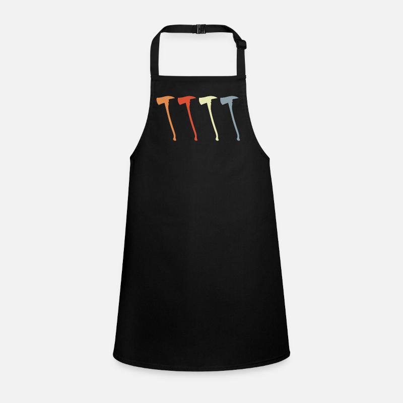 Vintage Firefighter Axe Children's Apron