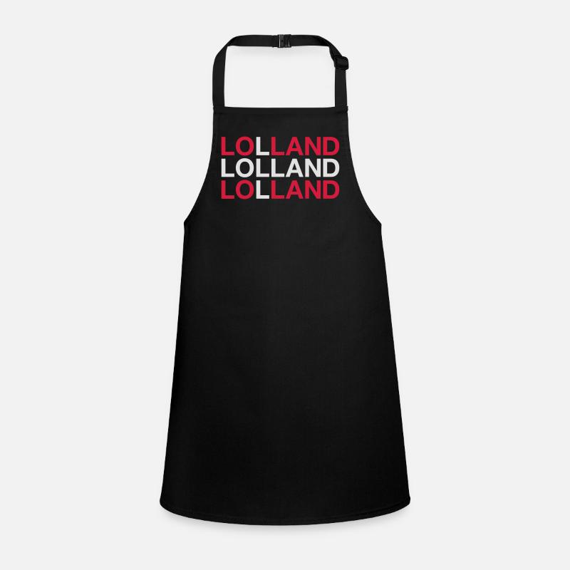 LOLLAND Drapeau danois Danemark Danemark Tablier Enfant