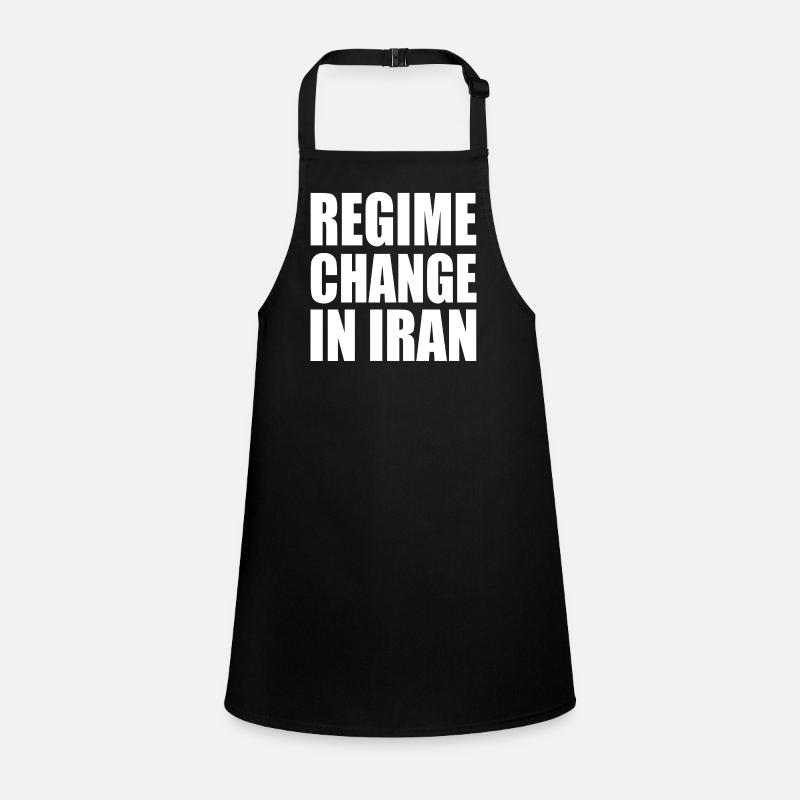 Regime change in iran Schürze für Kinder