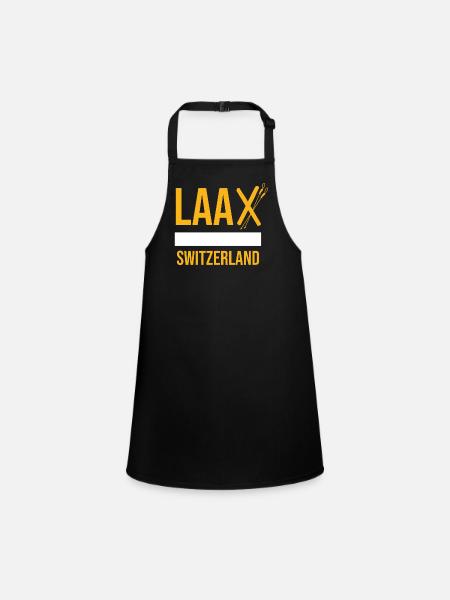 Laax Dream Resort Graubünden Laax - Children's Apron - black - Front