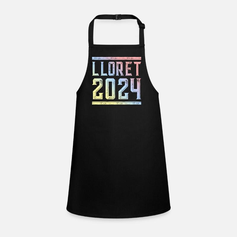 Lloret De Mar 2024 Bunt Schürze für Kinder