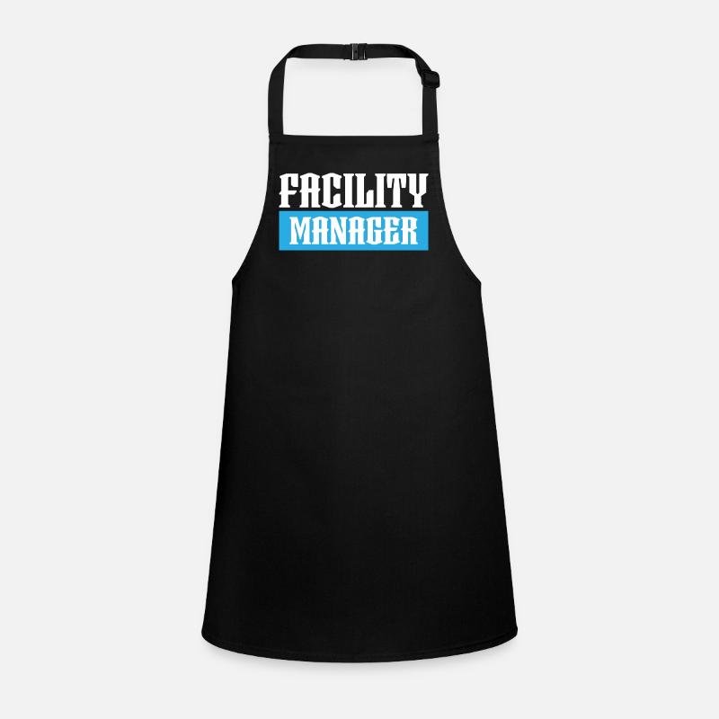 tshirt facility manager noir Tablier Enfant