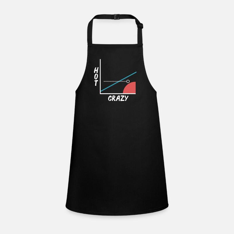 Crazy Hot Scale - Graphics - Graph - Barny Children's Apron