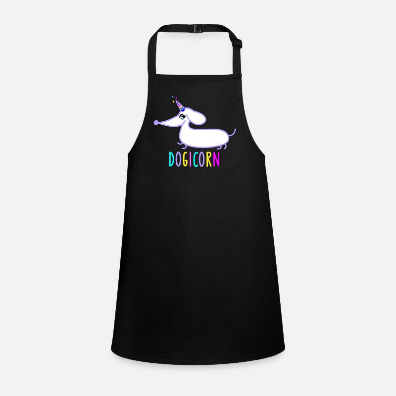 Teckel comme licorne (b) Tablier Enfant