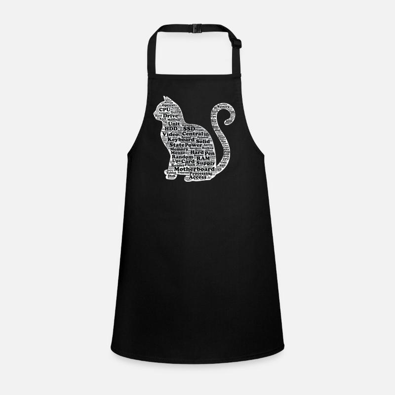 Hardware Cat Children's Apron