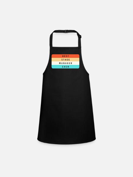 Theatre - Children's Apron - black - Front