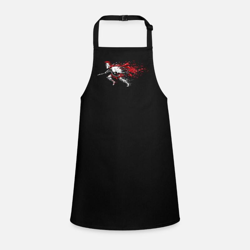 Spartan Speed Shards Mascot Spartan Dash Children's Apron