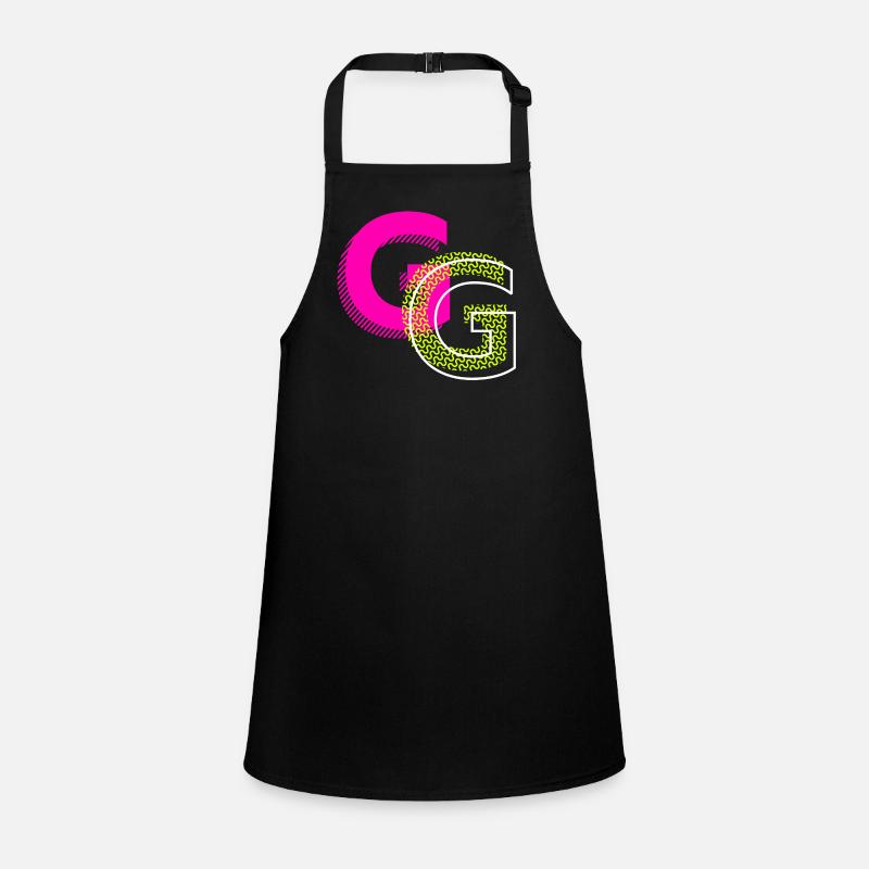 Initial letter G Children's Apron