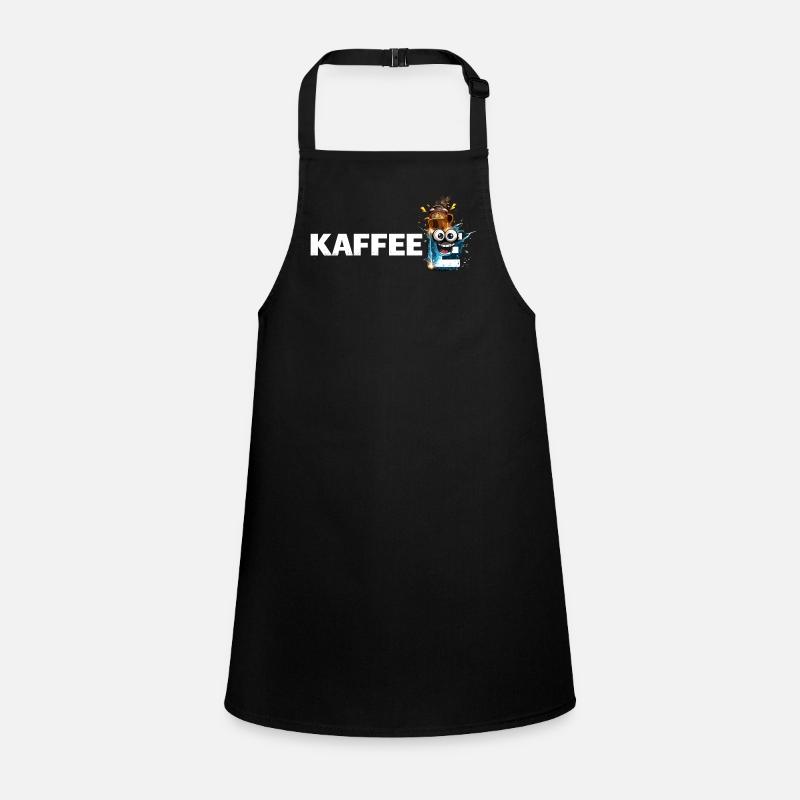 Coffee Mascot Splash Children's Apron