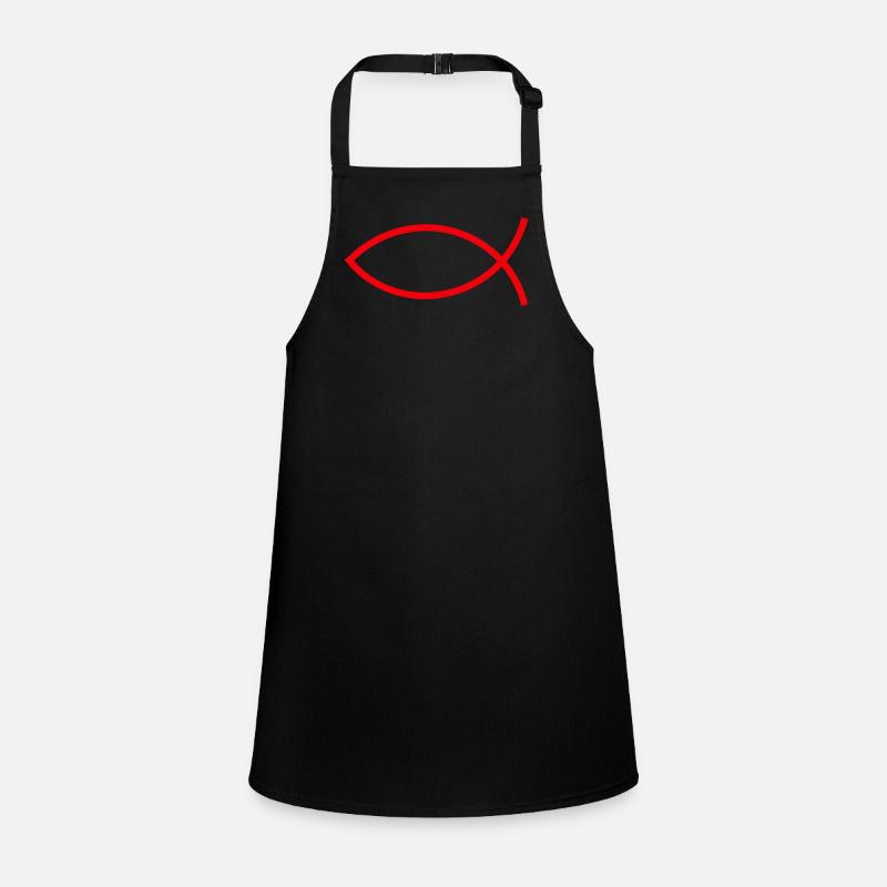 Jesus fish Ichthys fish fish Children's Apron