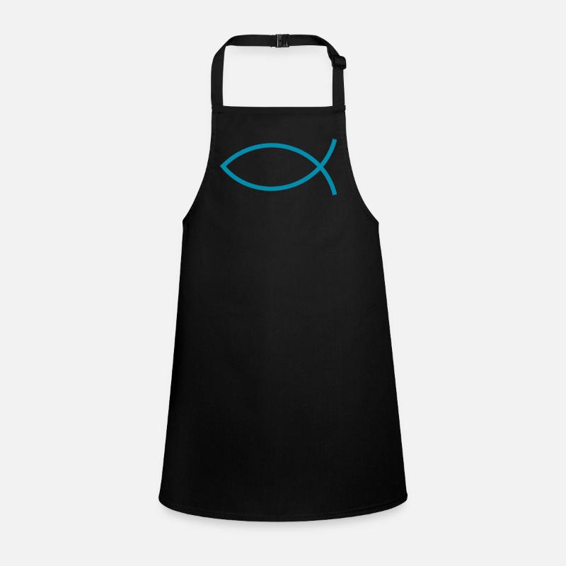 Jesus fish Ichthys fish fish Children's Apron