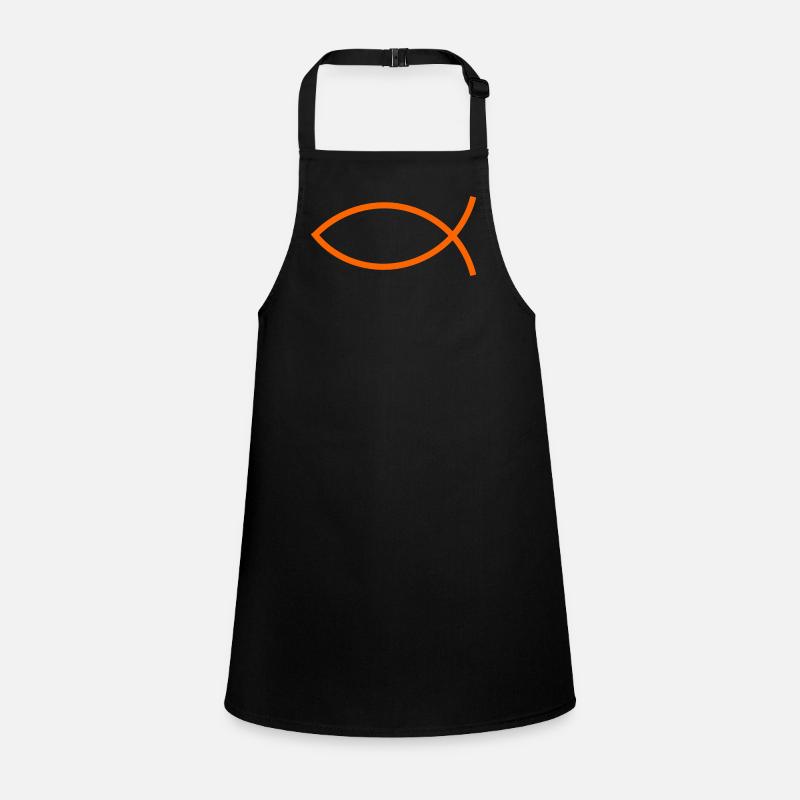 Jesus fish Ichthys fish fish Children's Apron